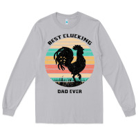 Moon Dust Best Clucking Dad Ever Long Sleeve Tee - Bettercallsaul