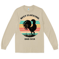 Mushroom Best Clucking Dad Ever Long Sleeve Tee - Bettercallsaul
