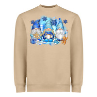 Mushroom snowman gnome Heavyweight Sweatshirt - texasbilliewilder