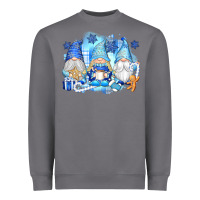 Storm snowman gnome Heavyweight Sweatshirt - texasbilliewilder