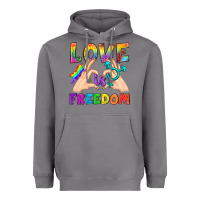 Storm Love Is Freedom Heavyweight Hoodie - BundleAndBundleShop