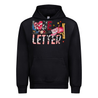 Black Love Letter Urban Hoodie - SublimationCraftShop