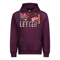 Mauve Wine Love Letter Urban Hoodie - SublimationCraftShop