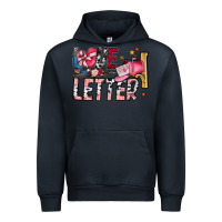 Navy Love Letter Urban Hoodie - SublimationCraftShop