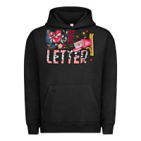 Pigment Black Love Letter Urban Hoodie - SublimationCraftShop