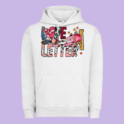 Love Letter Urban Hoodie Designed By Sublimationcraftshop