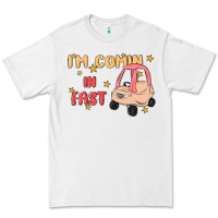 White i'm comin in fast Premium Tee - MaliasSmallBusiness