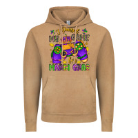 Vintage Camel i paused my game for mardi gras Vintage Hoodie - LillyAllenDesigns