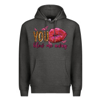 Charcoal Heather you blow me away olivia Premium Hoodie - OliviaCreatesArt