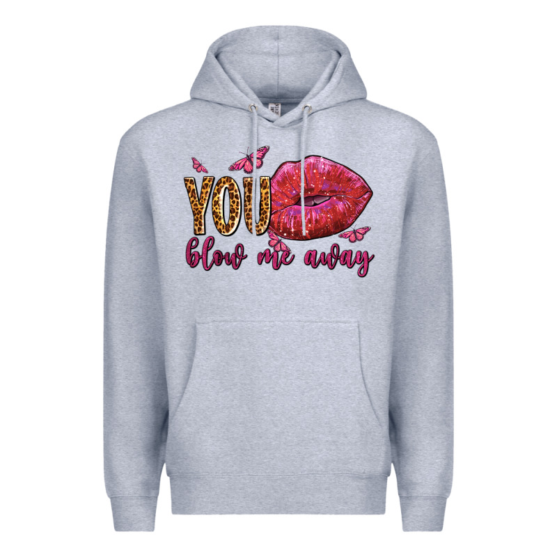 You Blow Me Away Olivia Premium Hoodie by OliviaCreatesArt | Teevron