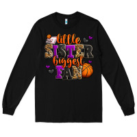 Black little sister biggest fan basketball Long Sleeve Tee - Jasminsmagicworld