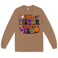 Toasted Coconut little sister biggest fan basketball Long Sleeve Tee - Jasminsmagicworld