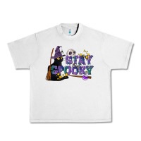 Lunar Rock Stay Spooky With Black Cat Urban Heavy Tee - LillyAllenDesigns