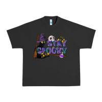 Pigment Black Stay Spooky With Black Cat Urban Heavy Tee - LillyAllenDesigns