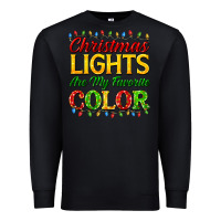Black christmas lights are my favorite color Premium Sweatshirt - FaDigitalArtStudio
