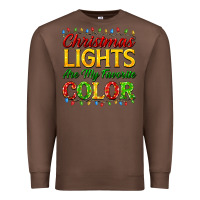 Chestnut christmas lights are my favorite color Premium Sweatshirt - FaDigitalArtStudio
