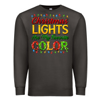 Smoke christmas lights are my favorite color Premium Sweatshirt - FaDigitalArtStudio