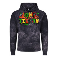 Cloud Black juneteenth free ish since 1865 Vintage Hoodie - LillyAllenDesigns