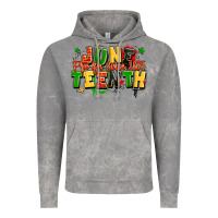 Cloud Rock juneteenth free ish since 1865 Vintage Hoodie - LillyAllenDesigns