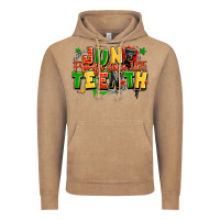 Vintage Coffee juneteenth free ish since 1865 Vintage Hoodie - LillyAllenDesigns