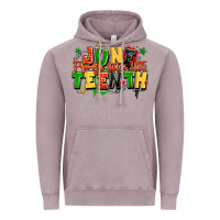 Vintage Zinc juneteenth free ish since 1865 Vintage Hoodie - LillyAllenDesigns