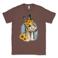 Chestnut Sunflower Baby Donkey Classic Tee - RanaPortraitStore