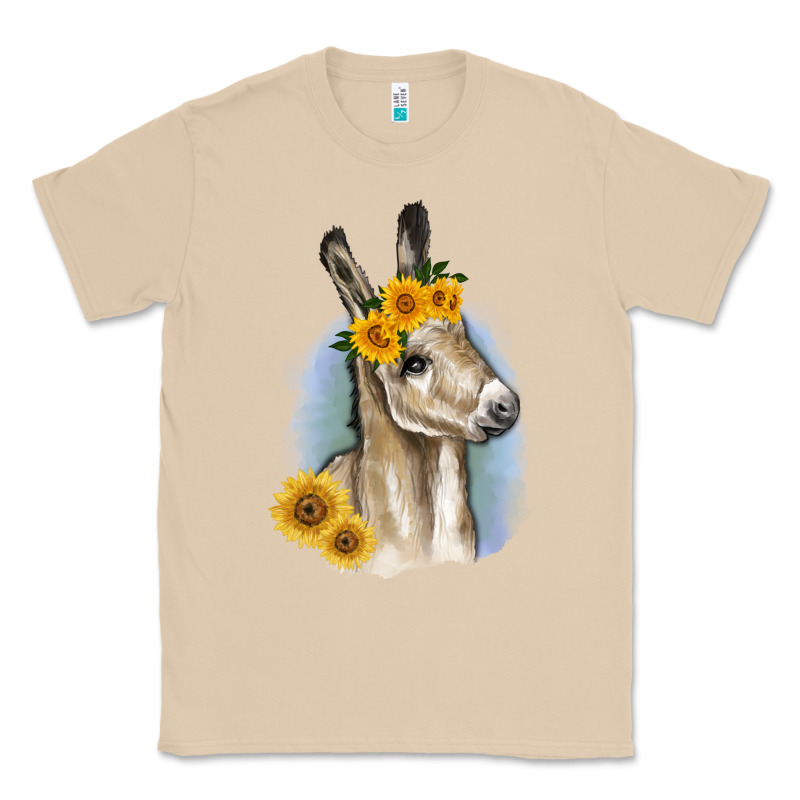 Sunflower Baby Donkey Classic Tee by RanaPortraitStore | Teevron