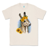 Natural Sunflower Baby Donkey Classic Tee - RanaPortraitStore