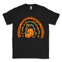 Black fall pumpkin rainbow Classic Tee - JahusDesignShop