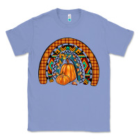 Colony Blue fall pumpkin rainbow Classic Tee - JahusDesignShop