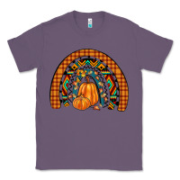 Lavender fall pumpkin rainbow Classic Tee - JahusDesignShop