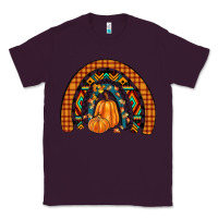 Plum fall pumpkin rainbow Classic Tee - JahusDesignShop