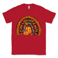 Red fall pumpkin rainbow Classic Tee - JahusDesignShop