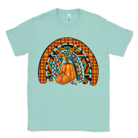 Seafoam fall pumpkin rainbow Classic Tee - JahusDesignShop