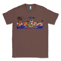 Chestnut Happy Halloween Raccon Classic Tee - LillyAllenDesigns