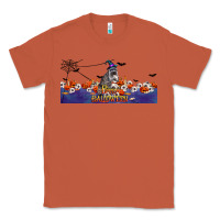 Copper Happy Halloween Raccon Classic Tee - LillyAllenDesigns
