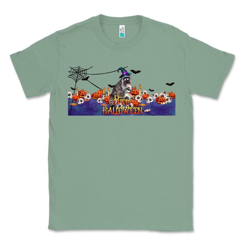 Happy Halloween Raccon Classic Tee by LillyAllenDesigns | Teevron