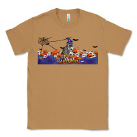 Toasted Coconut Happy Halloween Raccon Classic Tee - LillyAllenDesigns