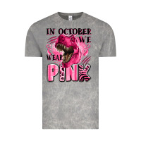 Cloud Rock in october we wear pink dinosaur Vintage Tee - LillyAllenDesigns