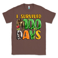 Chestnut dinosaur 100day celebration Classic Tee - LillyAllenDesigns