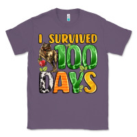 Lavender dinosaur 100day celebration Classic Tee - LillyAllenDesigns