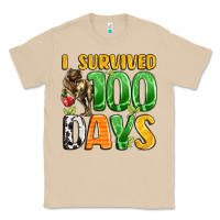 Mushroom dinosaur 100day celebration Classic Tee - LillyAllenDesigns