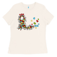 Bone autism awareness Ladies Tee - MaliasSmallBusiness