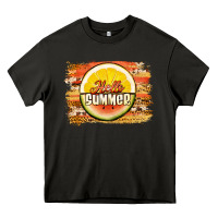Asphalt hello summer watermelon lemon Heavy Core Tee - Jasminsmagicworld