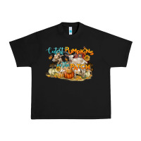 Black cutest pumpkins in the patch Urban Heavy Tee - LillyAllenDesigns