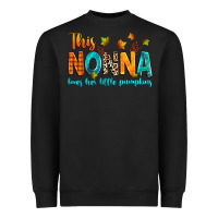 Black This nonna loves her little pumpkins Heavyweight Sweatshirt - texasbilliewilder