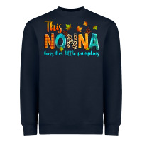 Navy This nonna loves her little pumpkins Heavyweight Sweatshirt - texasbilliewilder