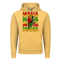 Vintage Mustard mama lightning bolt juneteenth Vintage Hoodie - LillyAllenDesigns