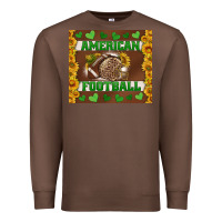 Chestnut american football with sunflower tumbler Premium Sweatshirt - BundleAndBundleShop