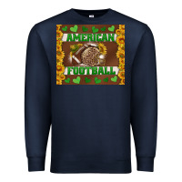 Navy american football with sunflower tumbler Premium Sweatshirt - BundleAndBundleShop